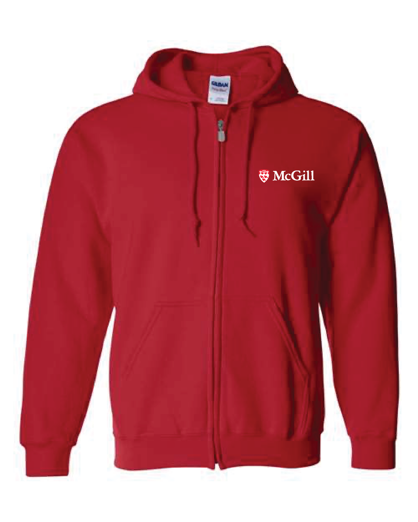 McGill Unisex Heavy Blend™ Full-Zip Hooded Sweatshirt