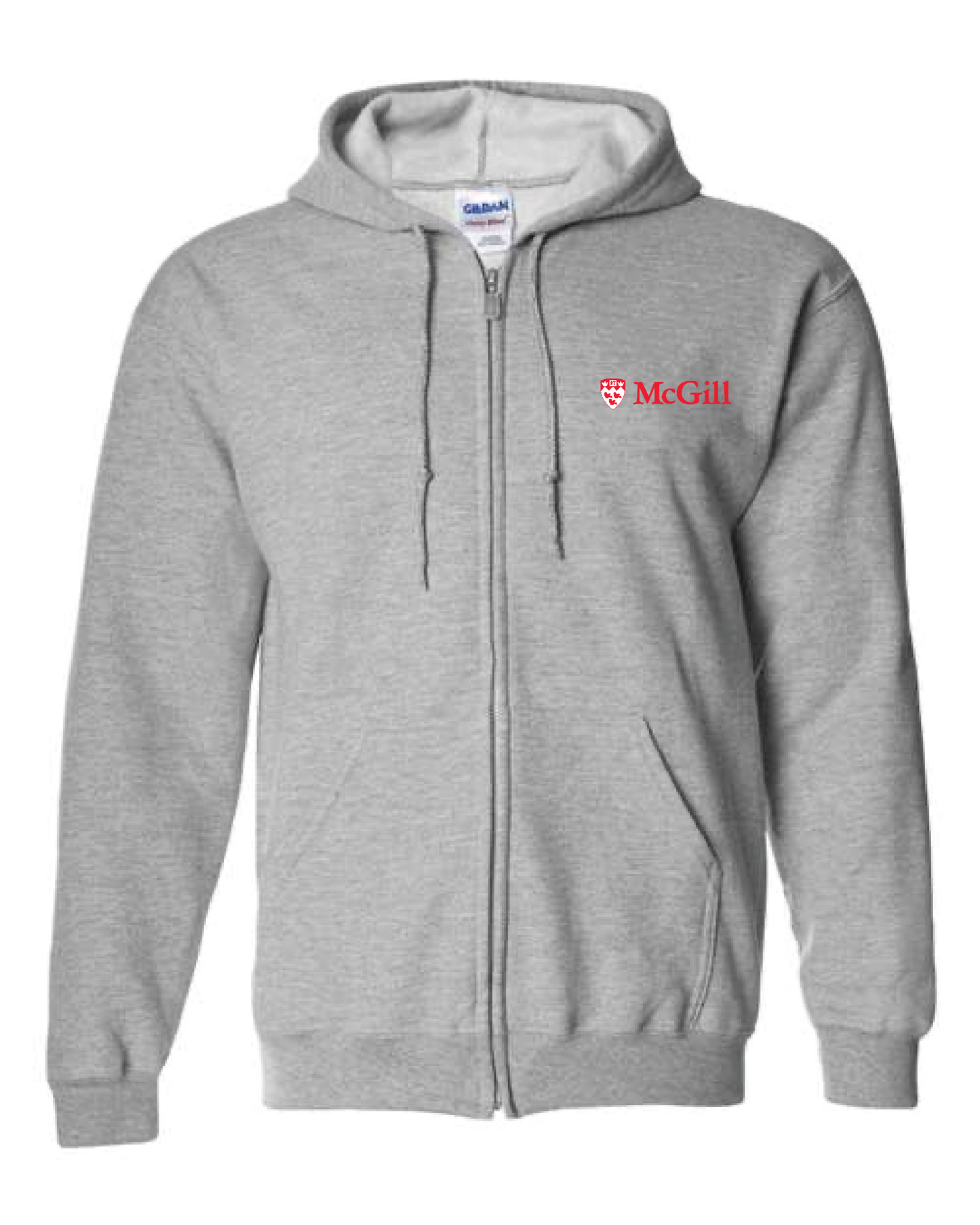 McGill Unisex Heavy Blend™ Full-Zip Hooded Sweatshirt