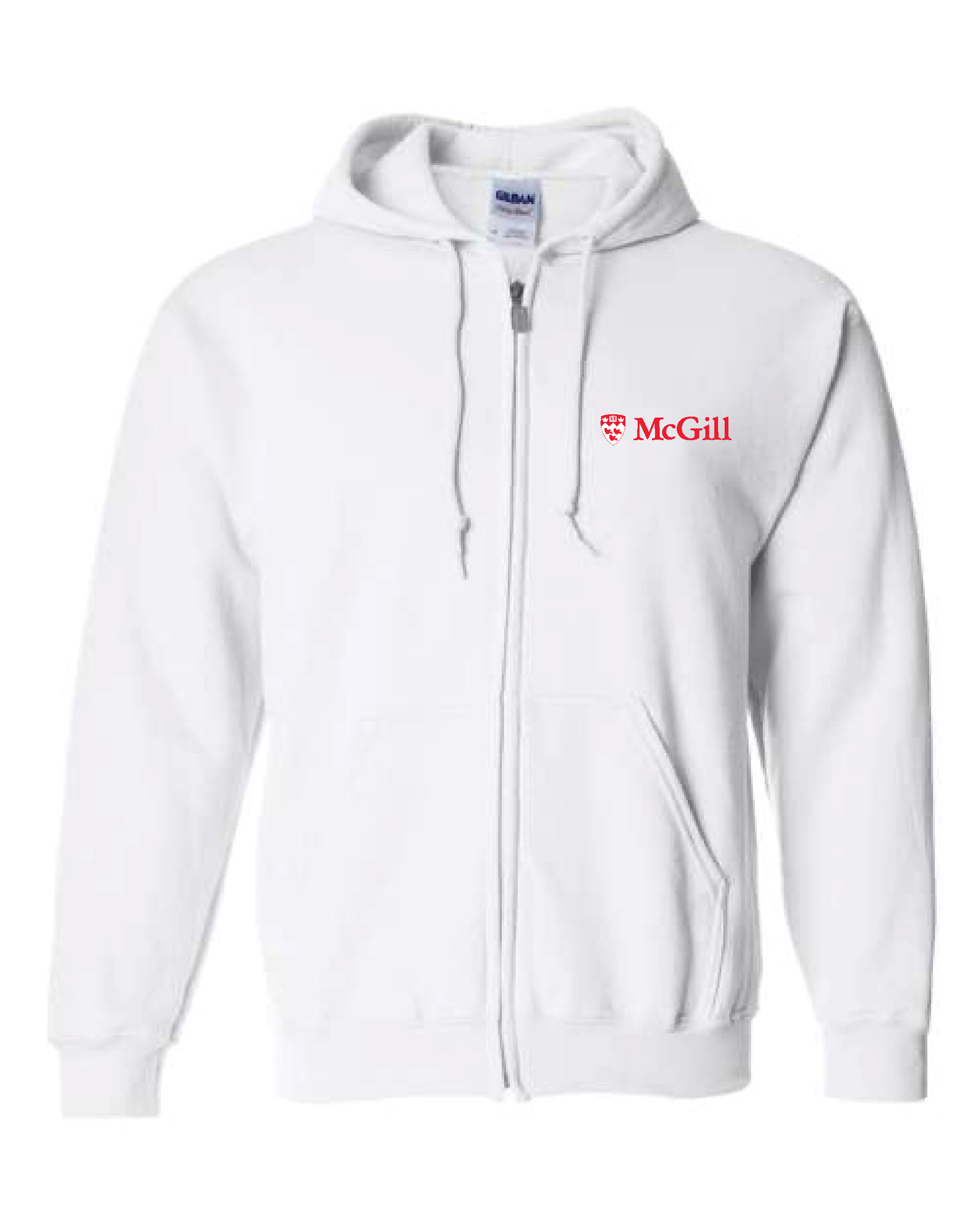 McGill Unisex Heavy Blend™ Full-Zip Hooded Sweatshirt