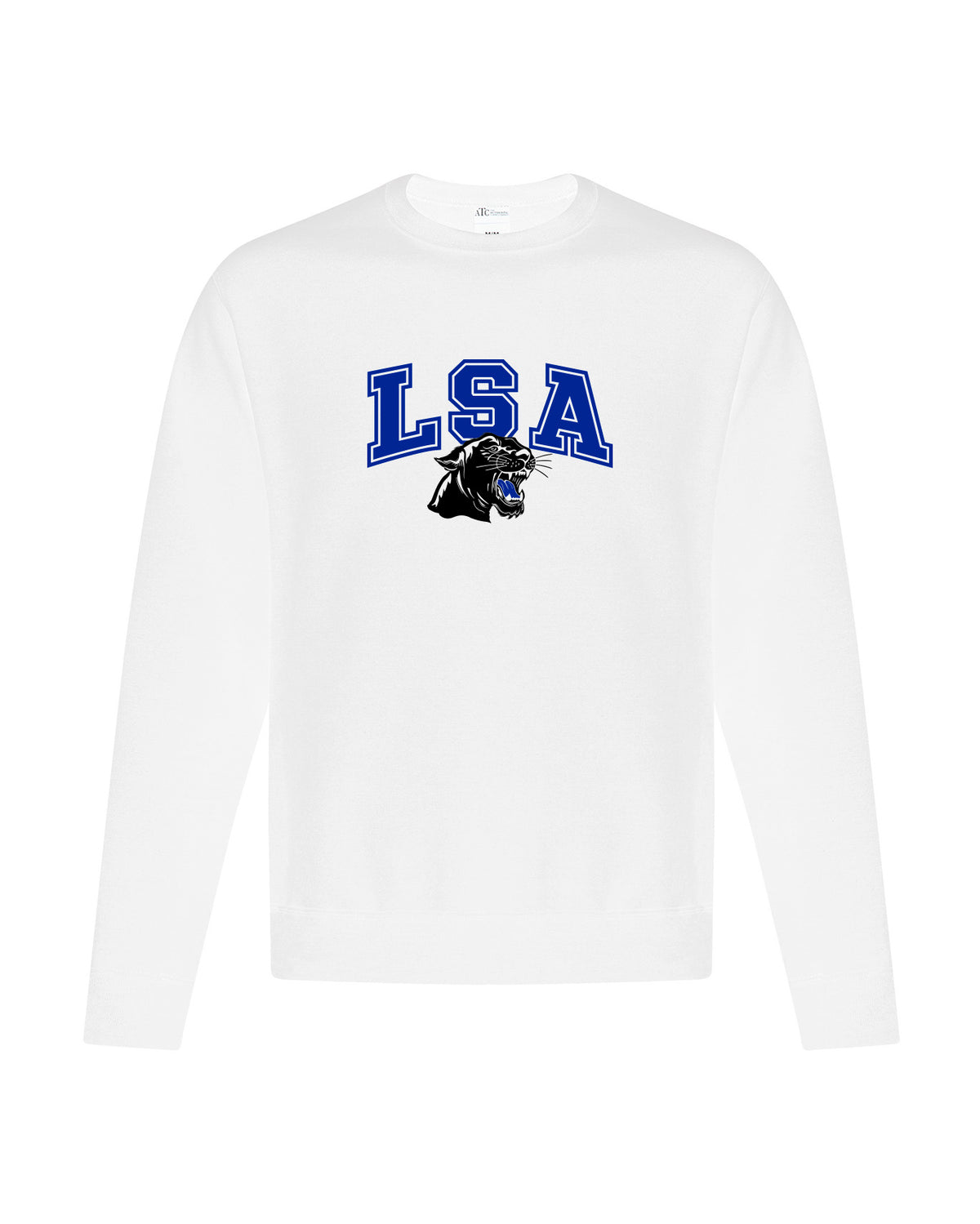 LSA Embroidered Varsity Crewneck