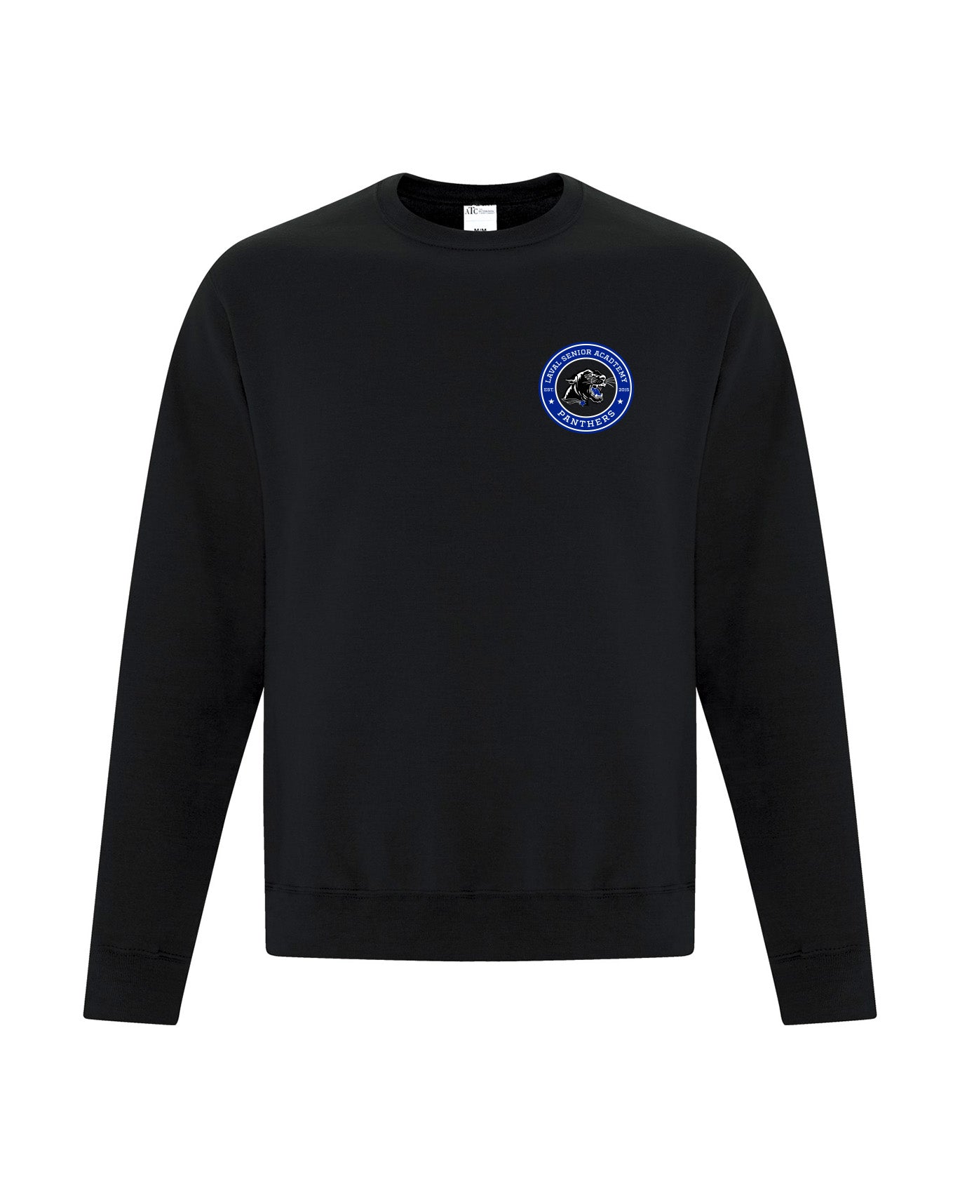 LSA Embroidered Crest Crewneck