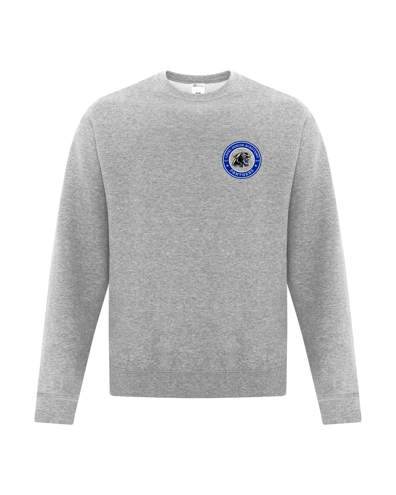 LSA Embroidered Crest Crewneck