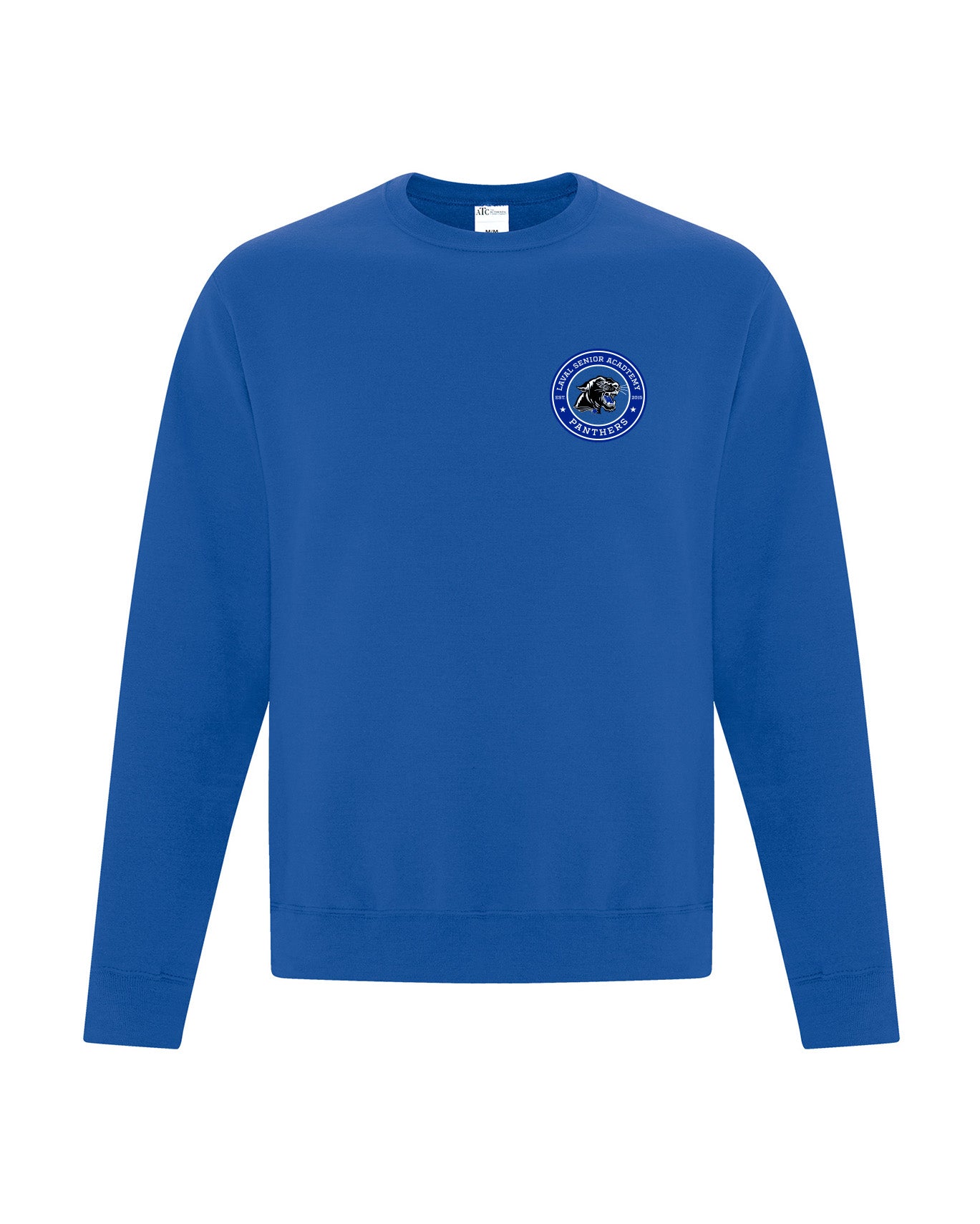 LSA Embroidered Crest Crewneck
