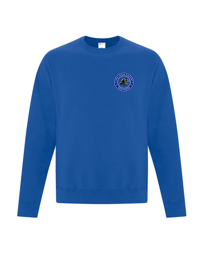 LSA Embroidered Crest Crewneck