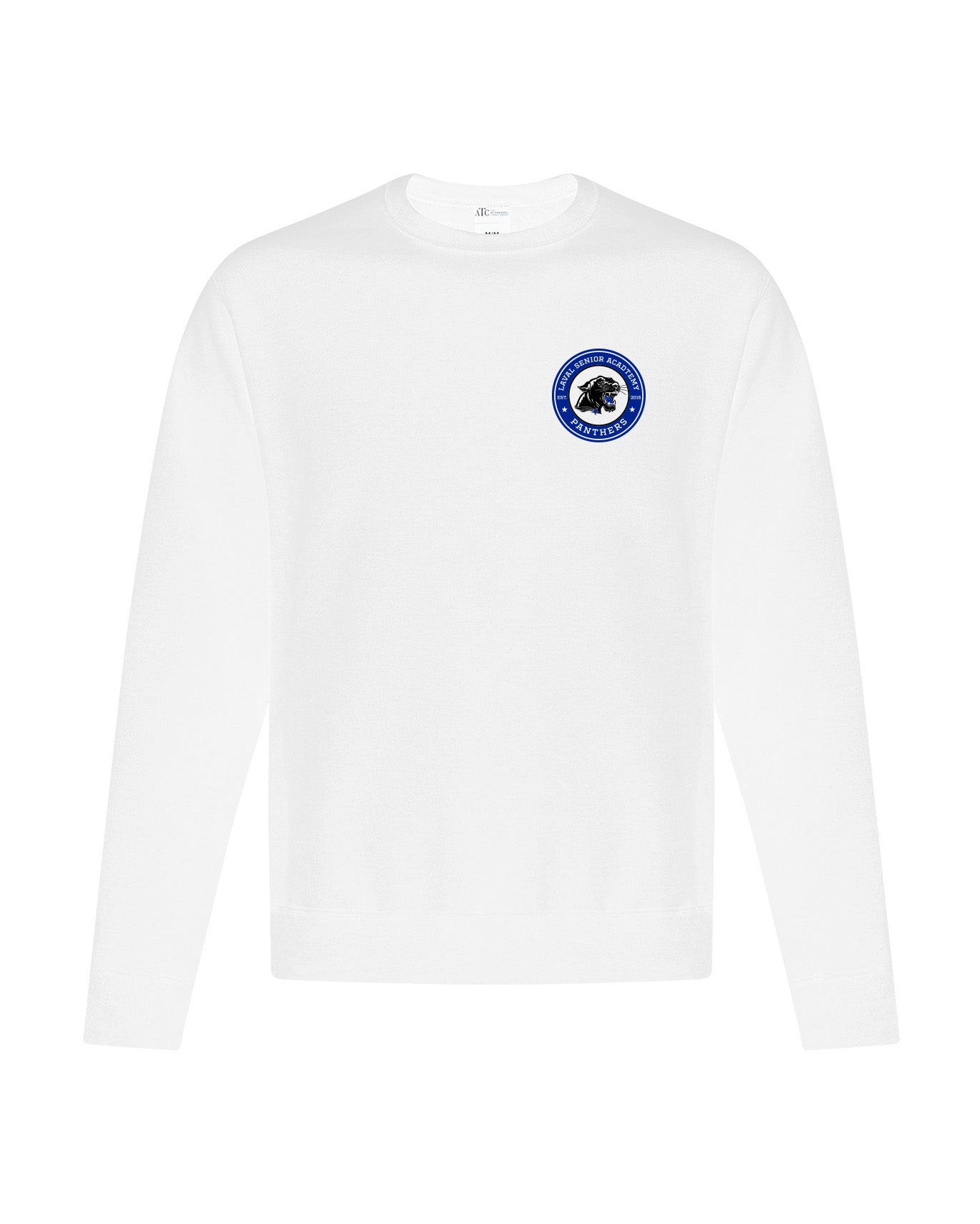 LSA Embroidered Crest Crewneck