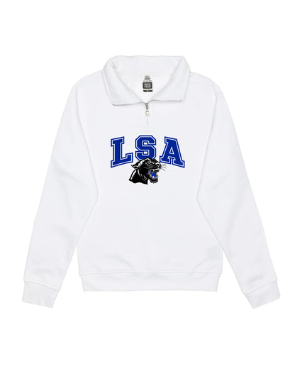 LSA Embroidered Varsity Quarter Zip