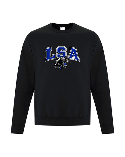 LSA Embroidered Varsity Crewneck
