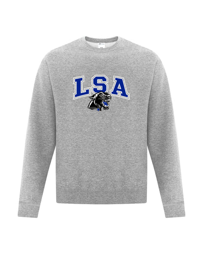 LSA Embroidered Varsity Crewneck