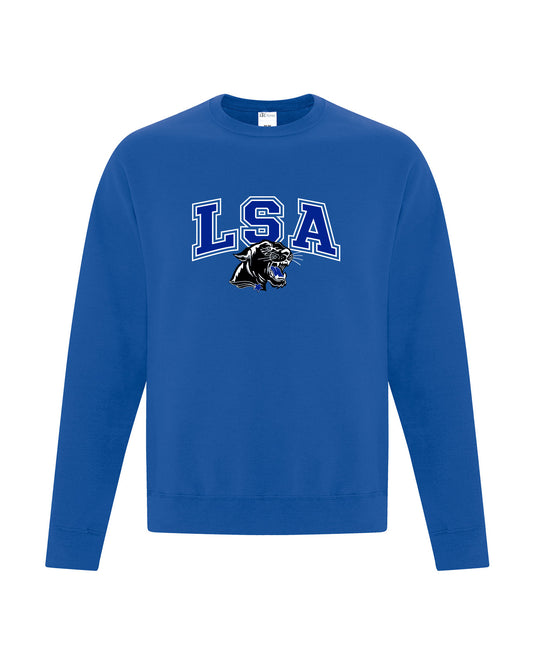 LSA Embroidered Varsity Crewneck