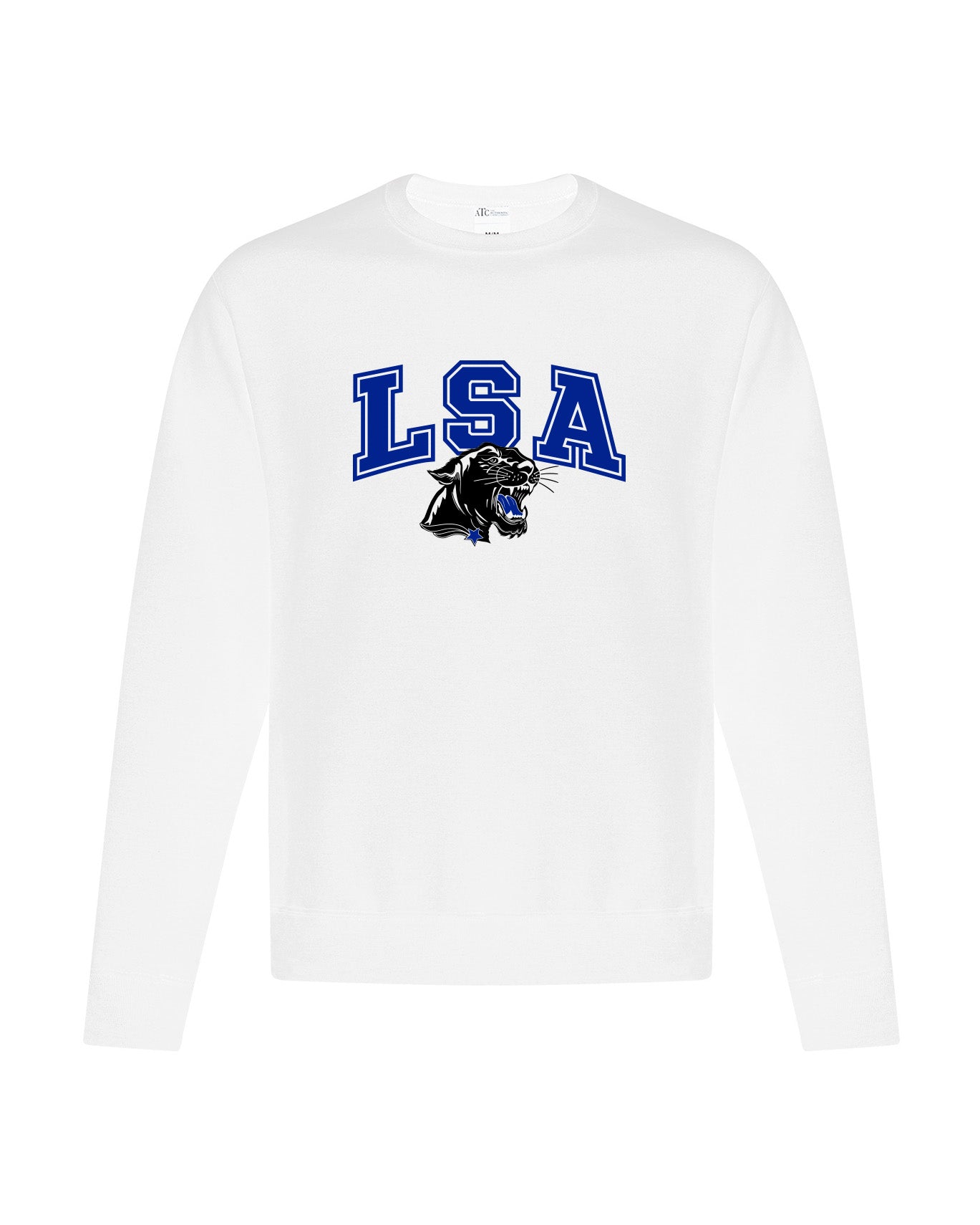 LSA Embroidered Varsity Crewneck