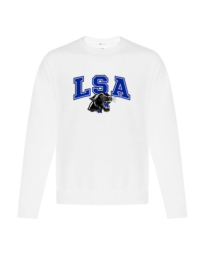 LSA Embroidered Varsity Crewneck