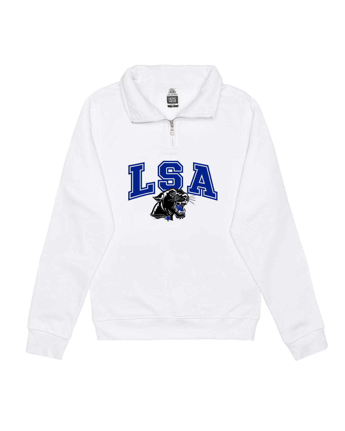 LSA Embroidered Varsity Quarter Zip