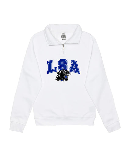 LSA Embroidered Varsity Quarter Zip